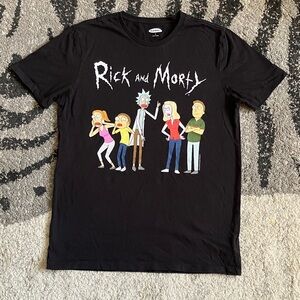 Old Navy Black Rick and Morty Kids T-Shirt